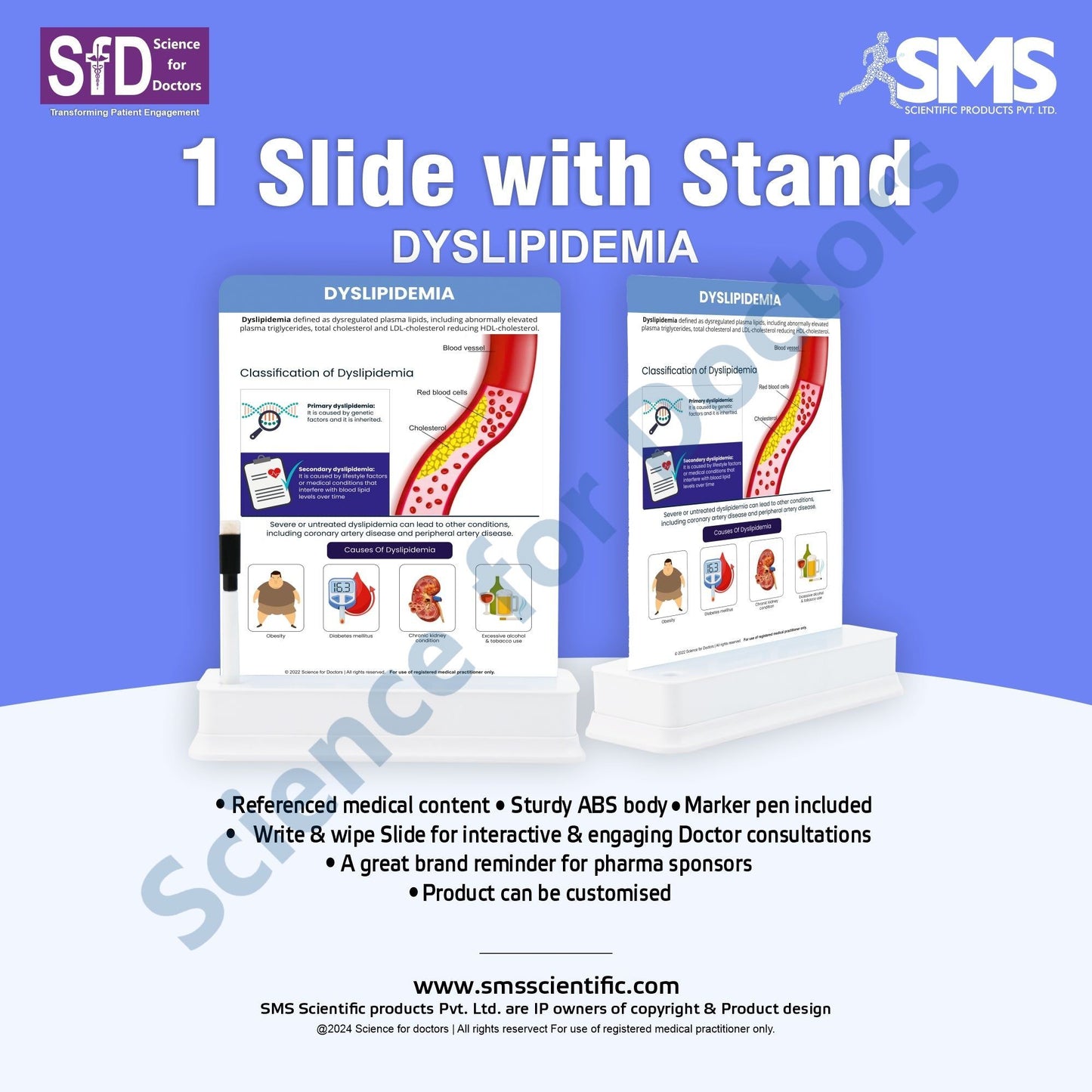 Dyslipidemia: 1 Slide With Stand