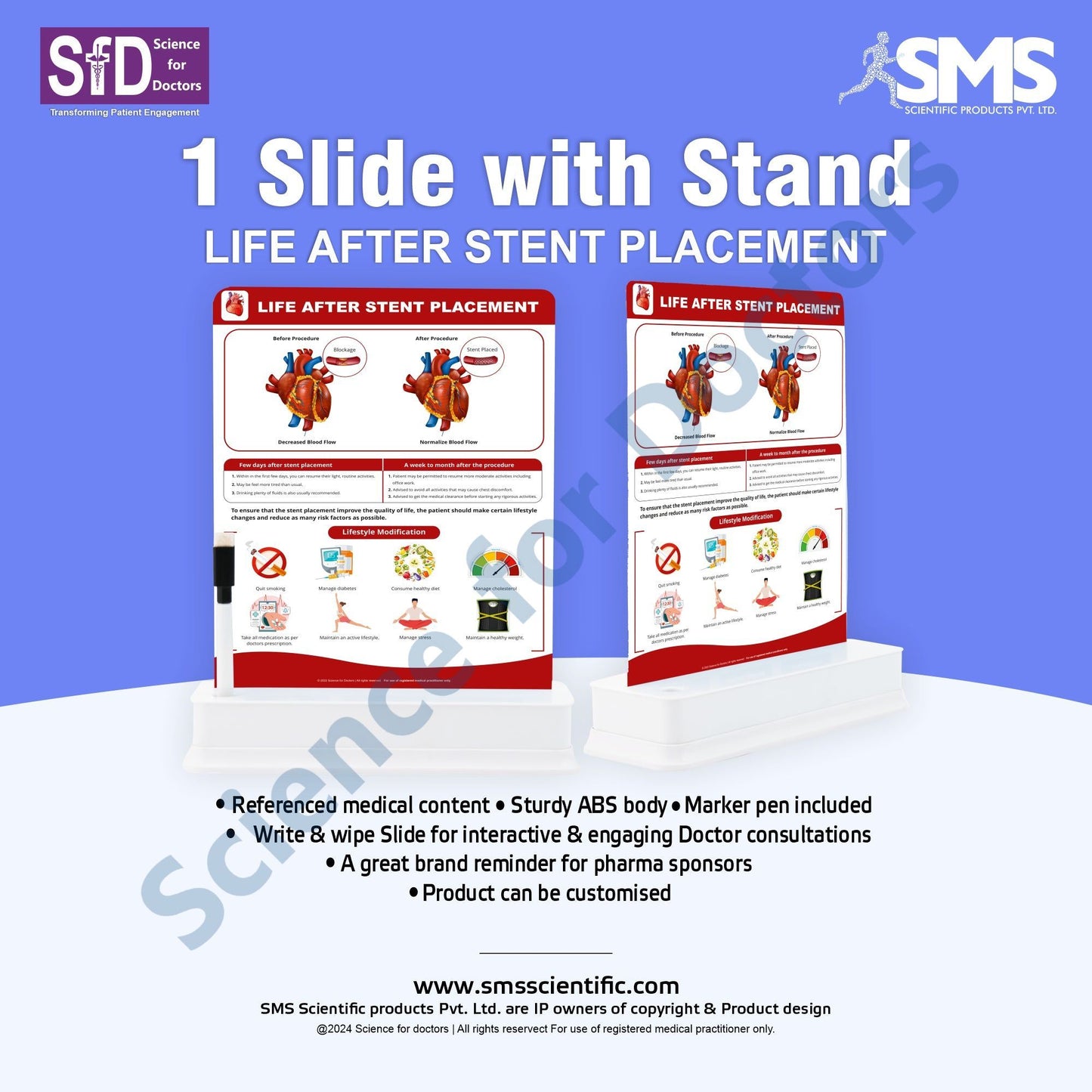 Life After Stent Placement: 1 Slide With Stand