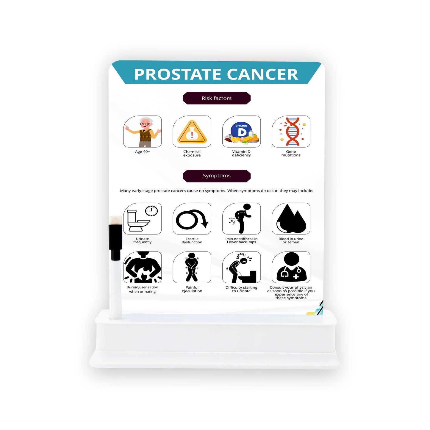 Prostate Cancer_1 : 1 Slide With Stand