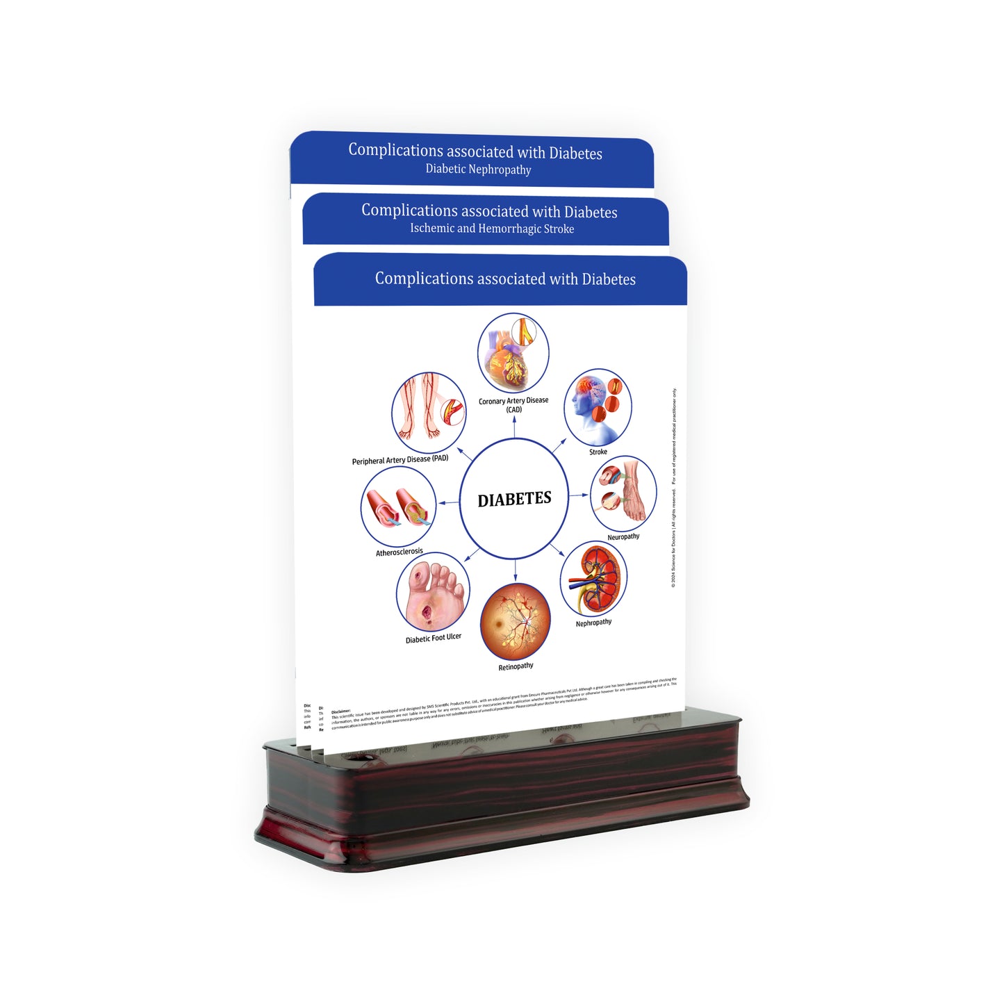 Complications With Diabetes_1: 3 Slides on Stand