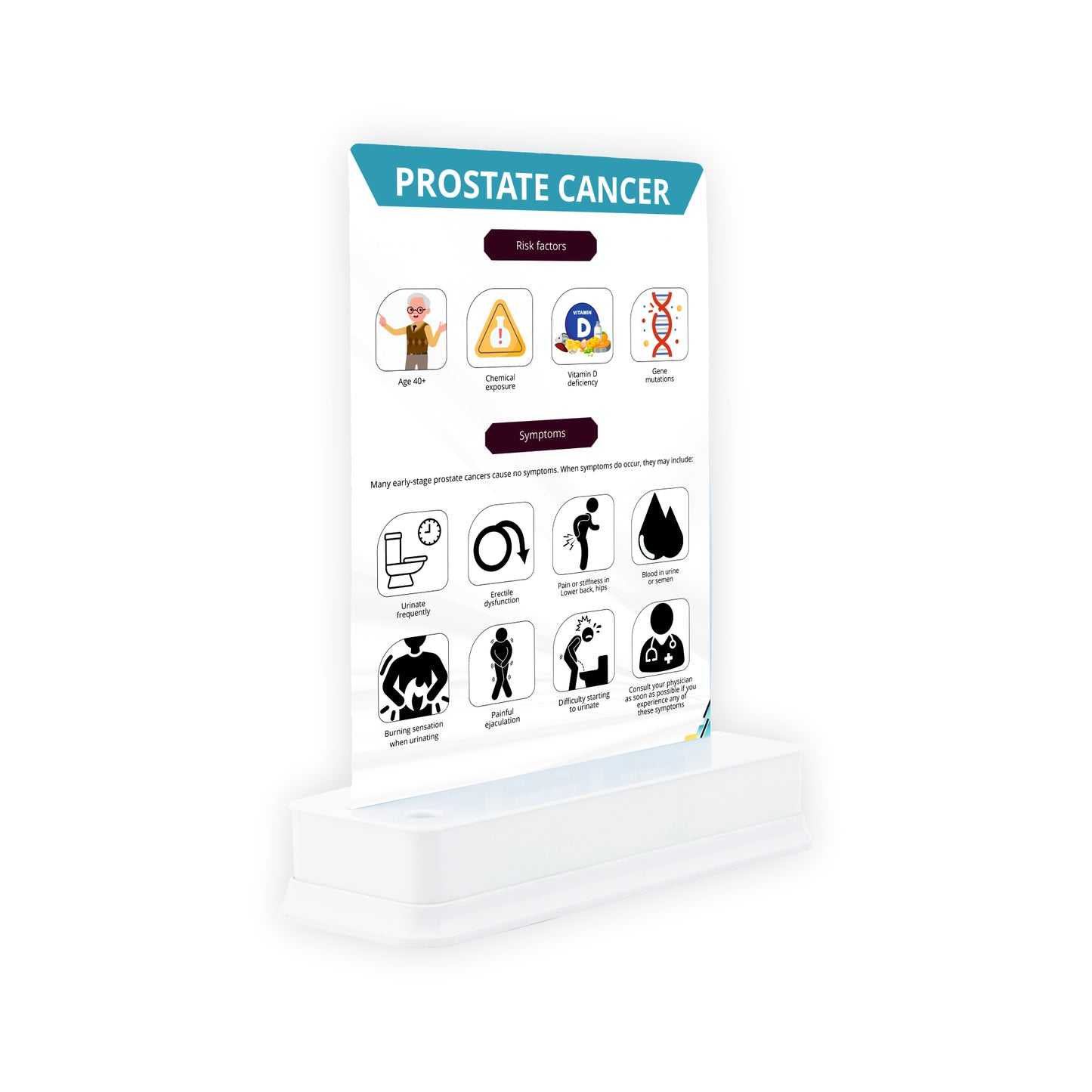 Prostate Cancer_1 : 1 Slide With Stand