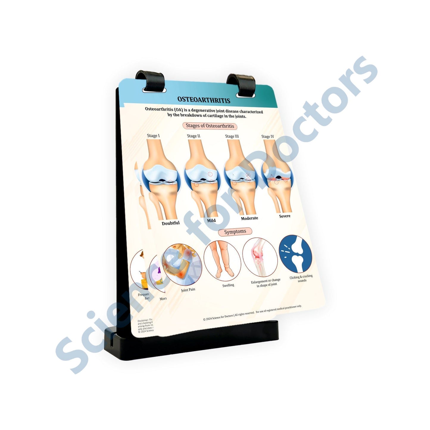 OSTEOARTHRITIS: A4 Flip Wipe