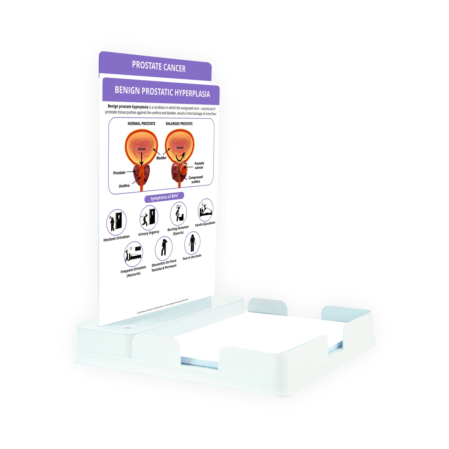 Benign Prostatic Hyperplasia_1 : 2 Slides Patient Leaflet Tray