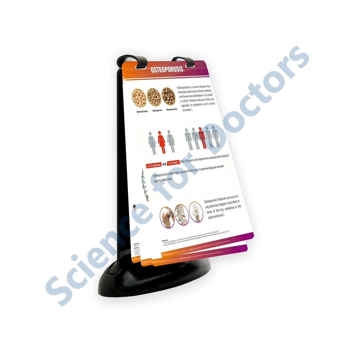 Osteoporosis_1: A5 Flip Wipe
