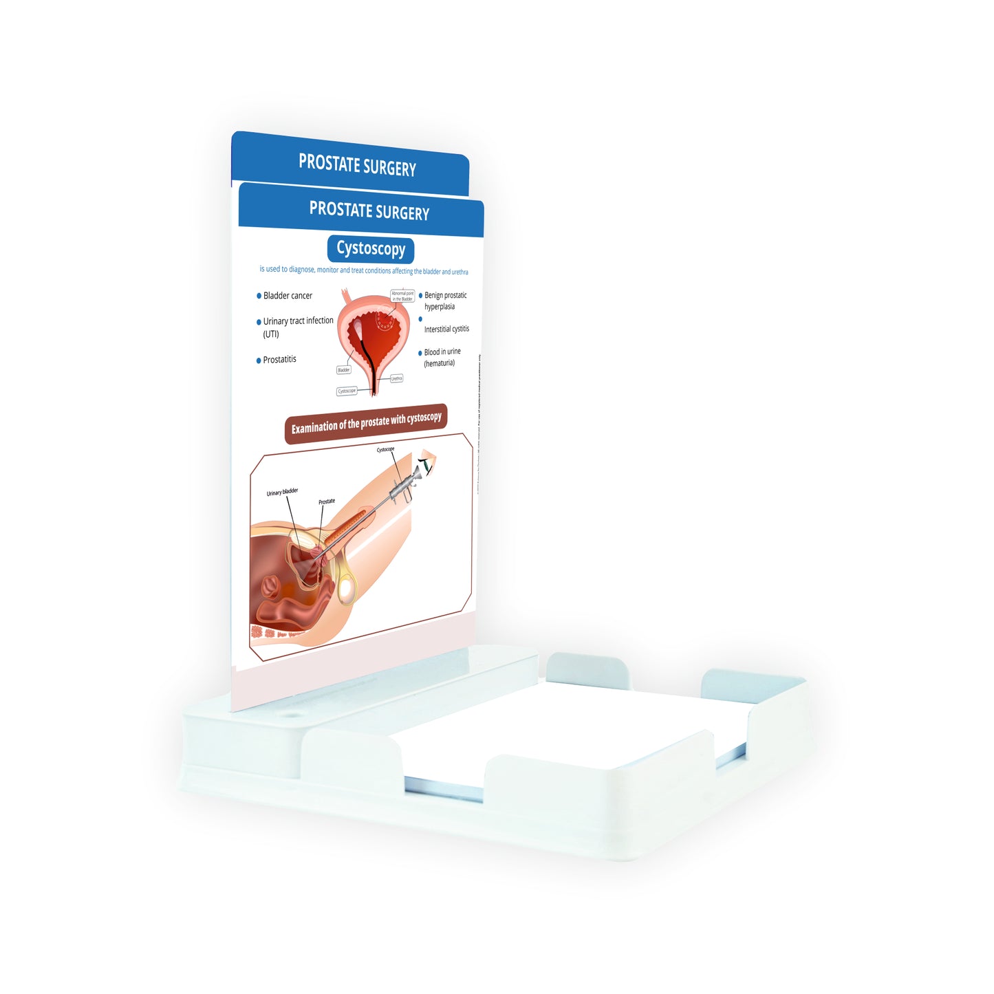 Prostate Surgery: 2 Slides With Patient Leaflet Tray