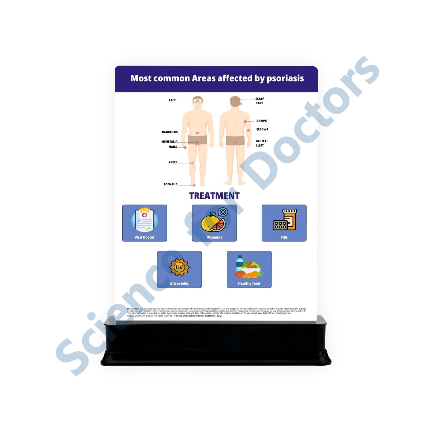 Psoriasis: 2 Slide on stand