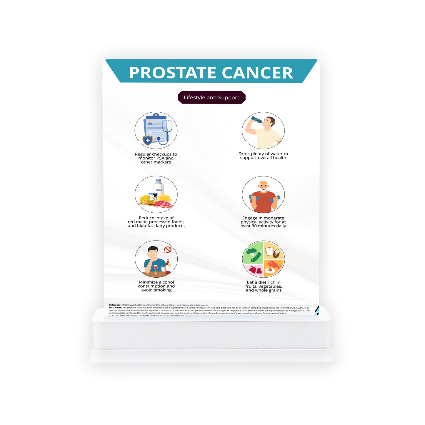 Prostate Cancer_1 : 1 Slide With Stand