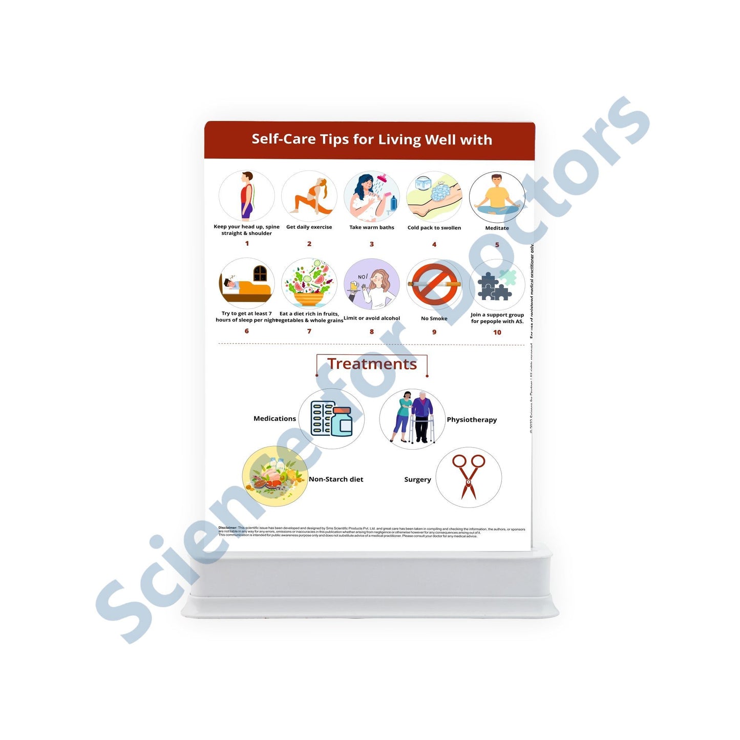 Ankylosing Spondylitis: 2 Slides Patient Leaflet Tray