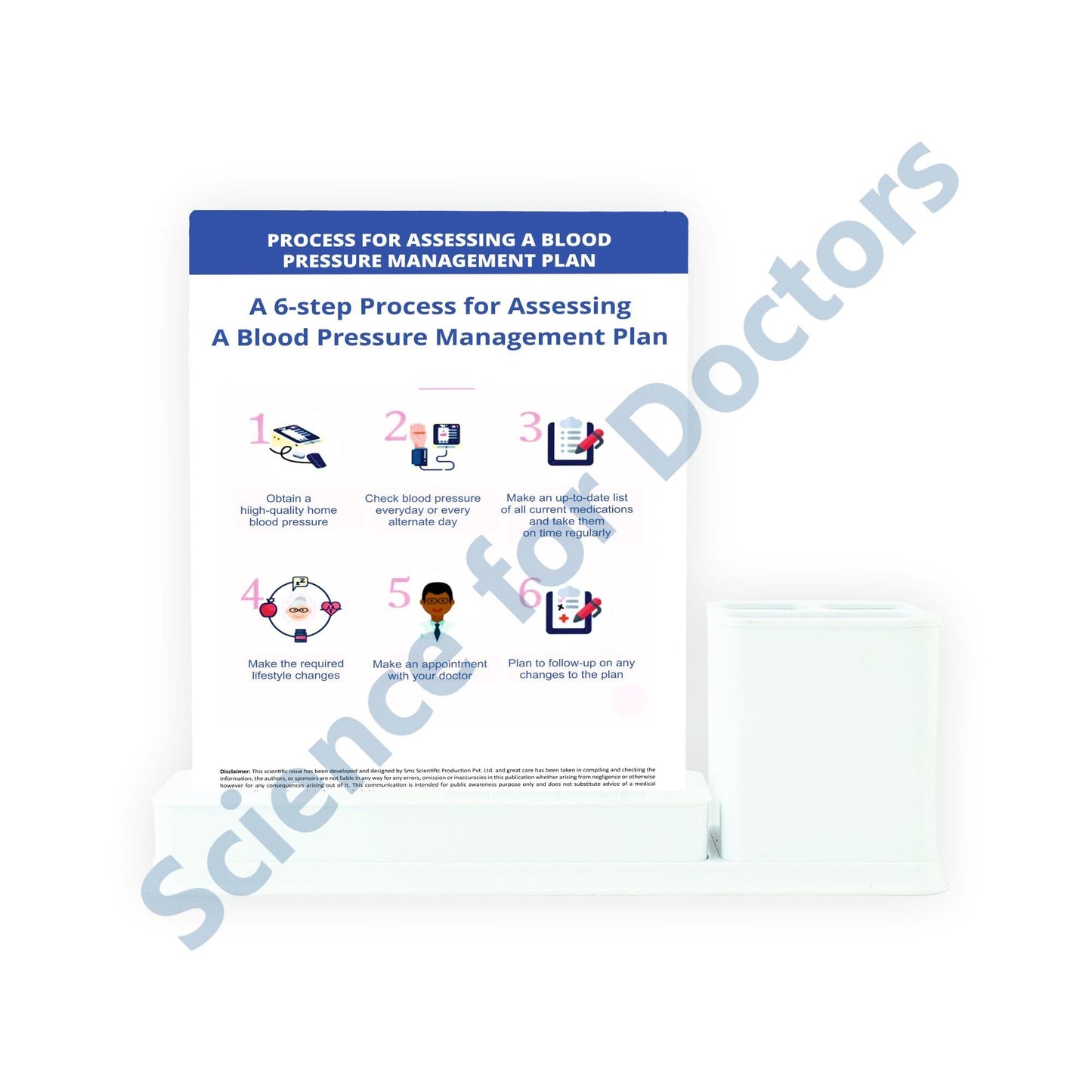 Hypertension: 1 Slides Write & Wipe with Stationary Stand