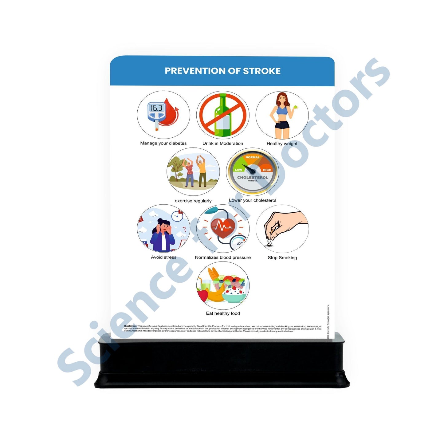 Stroke: 1 slide on stand