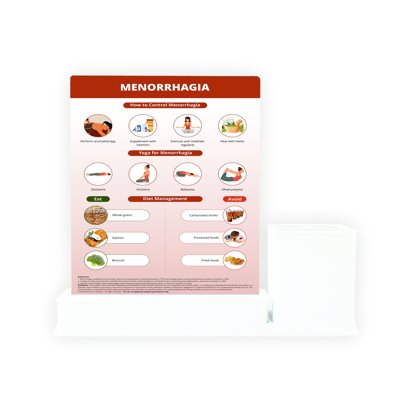 Infertility_1: 3 Slides Write & Wipe With Stationary Stand
