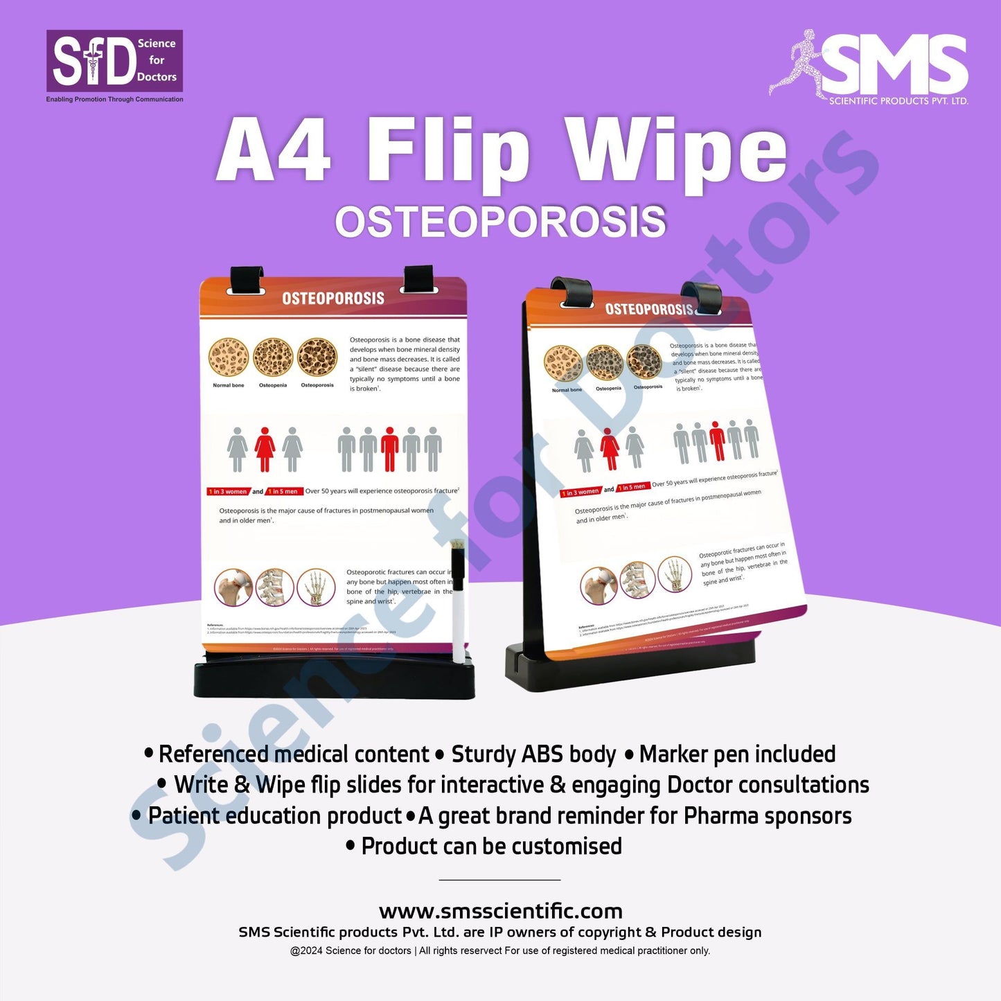 Osteoporosis_1: A4 Flip Wipe