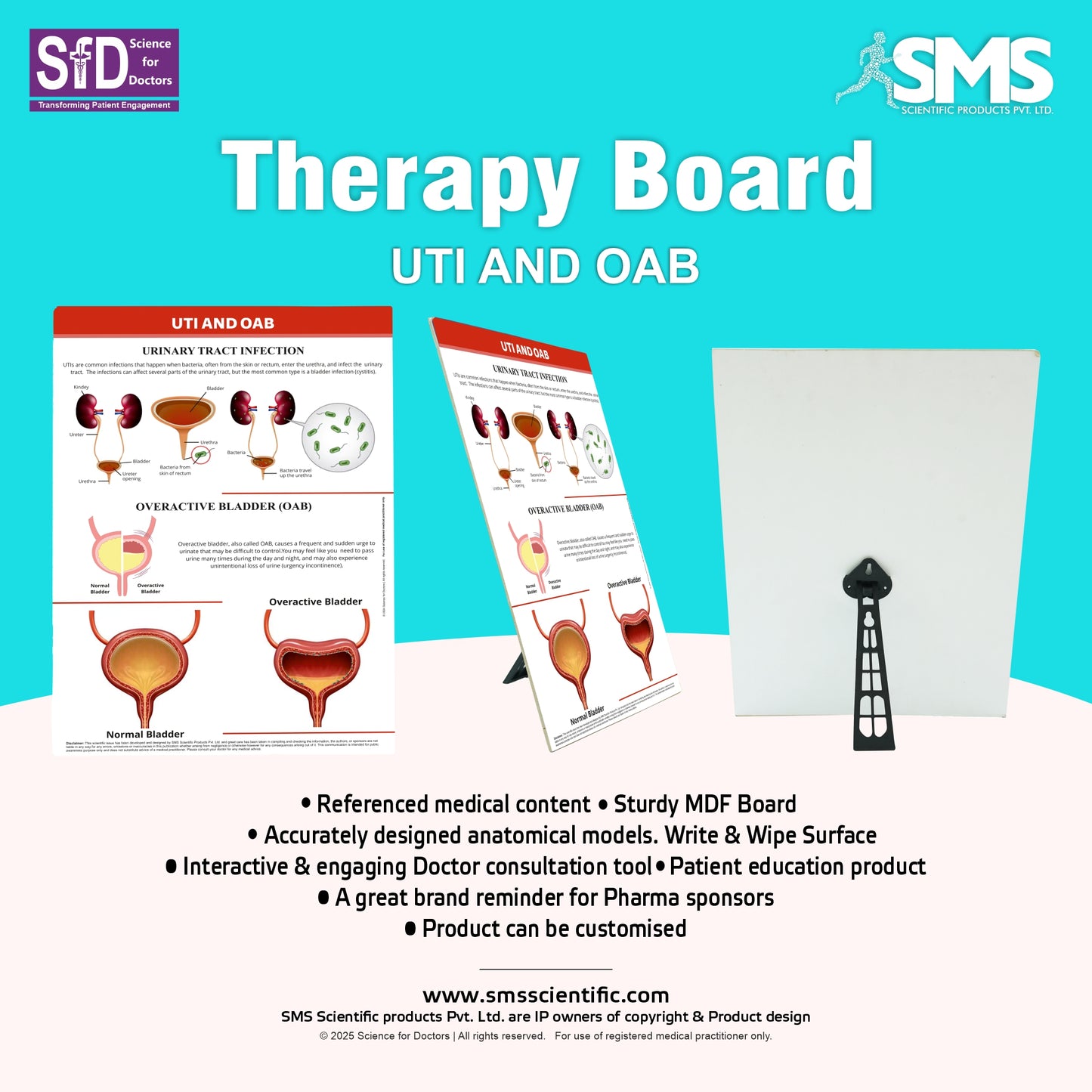 UTI AND OAB: Therapy Board