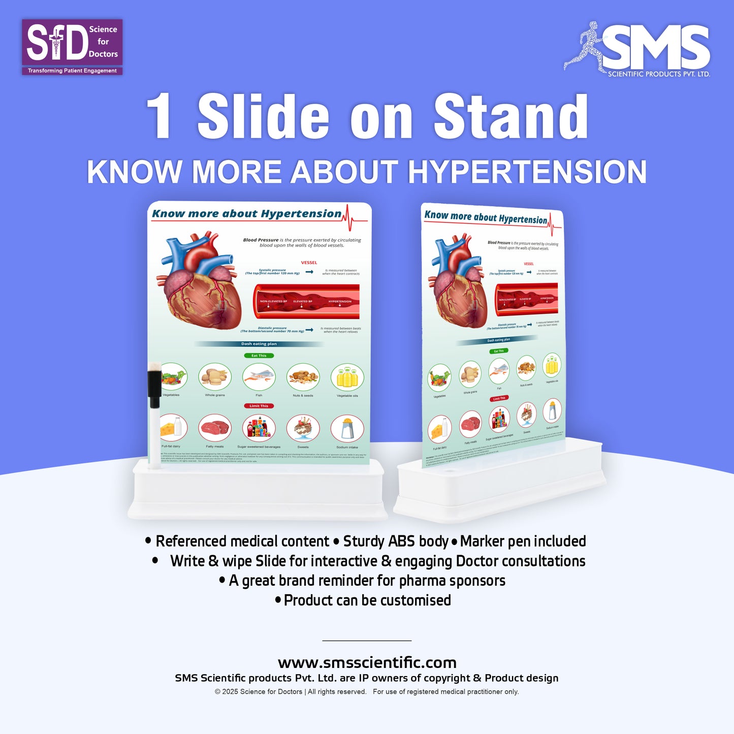 Hypertension: 1 Slide With Stand