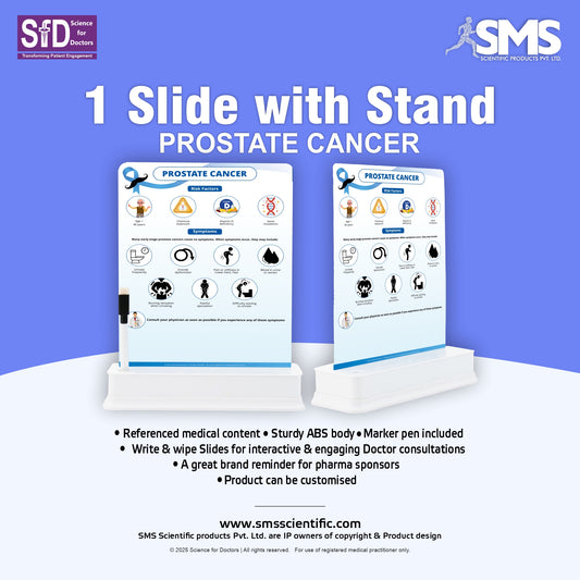 Prostate Cancer : 1 Slide With Stand