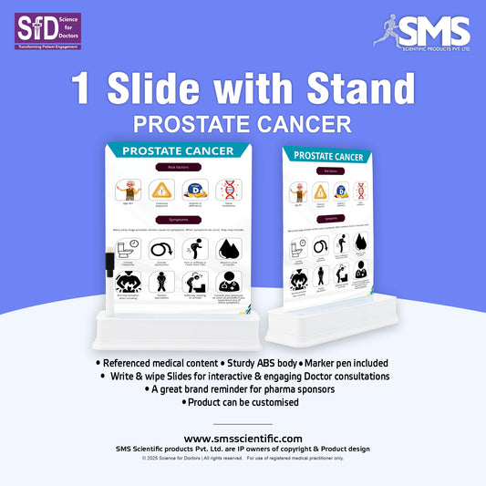 Prostate Cancer_1 : 1 Slide With Stand