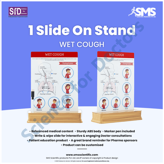 Wet Cough: 1 Slide on stand