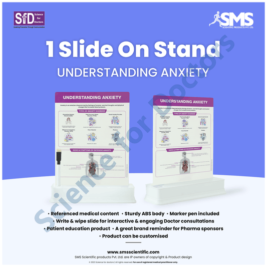 Understanding Anxiety: 1 Slide on stand