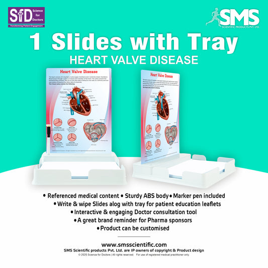 Heart Valve Disease: 1 Slides With Tray