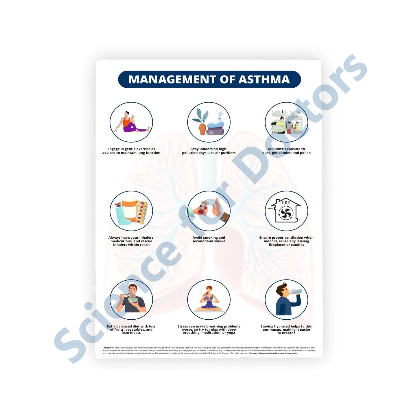 Management of Asthma: 3D Therapy Frame