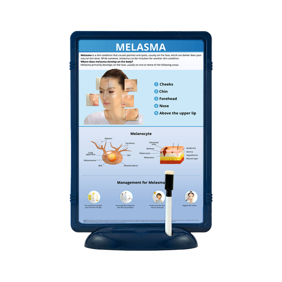 The Frame Write & Wipe  -  Melasma