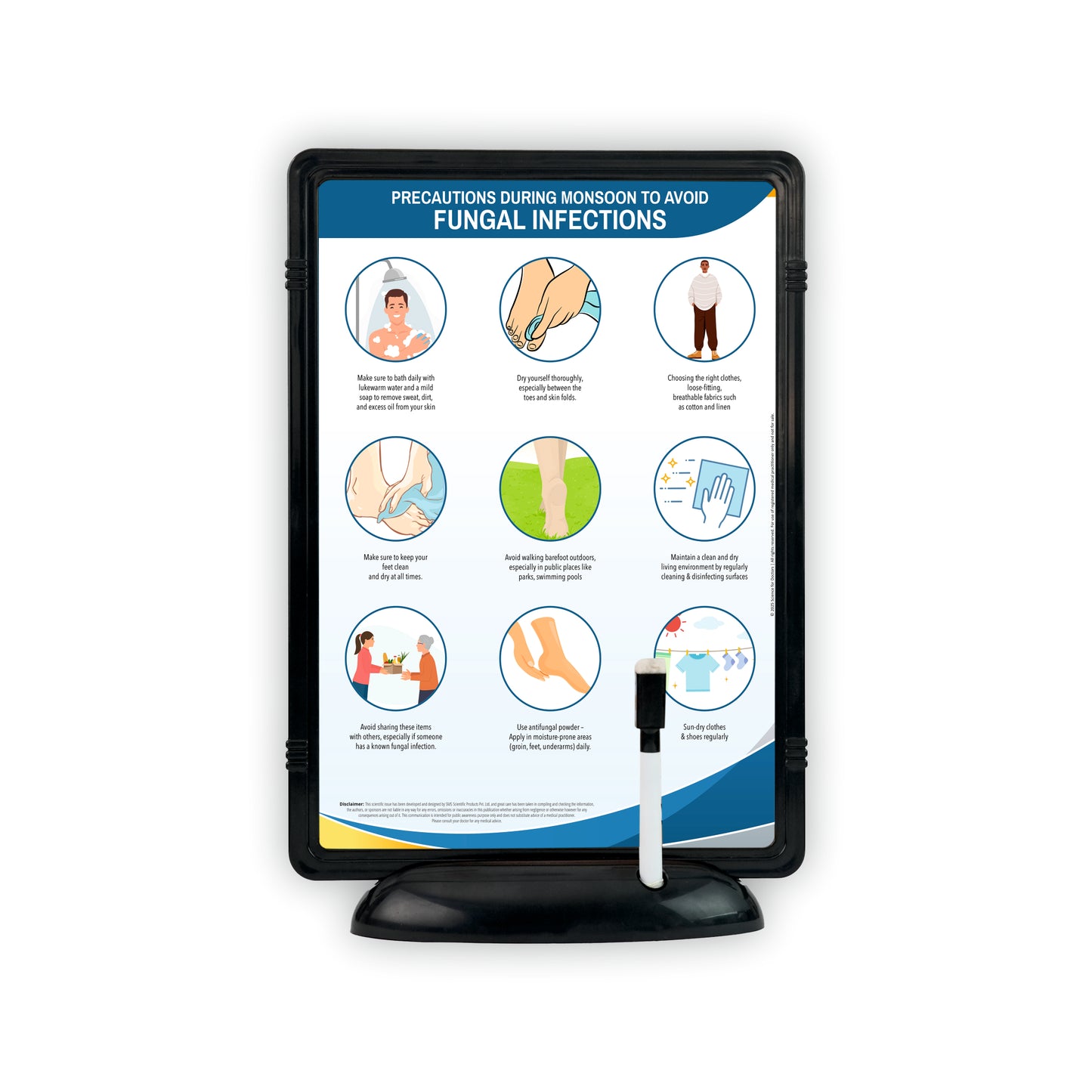 Fungal Infections: The Frame Write & Wipe
