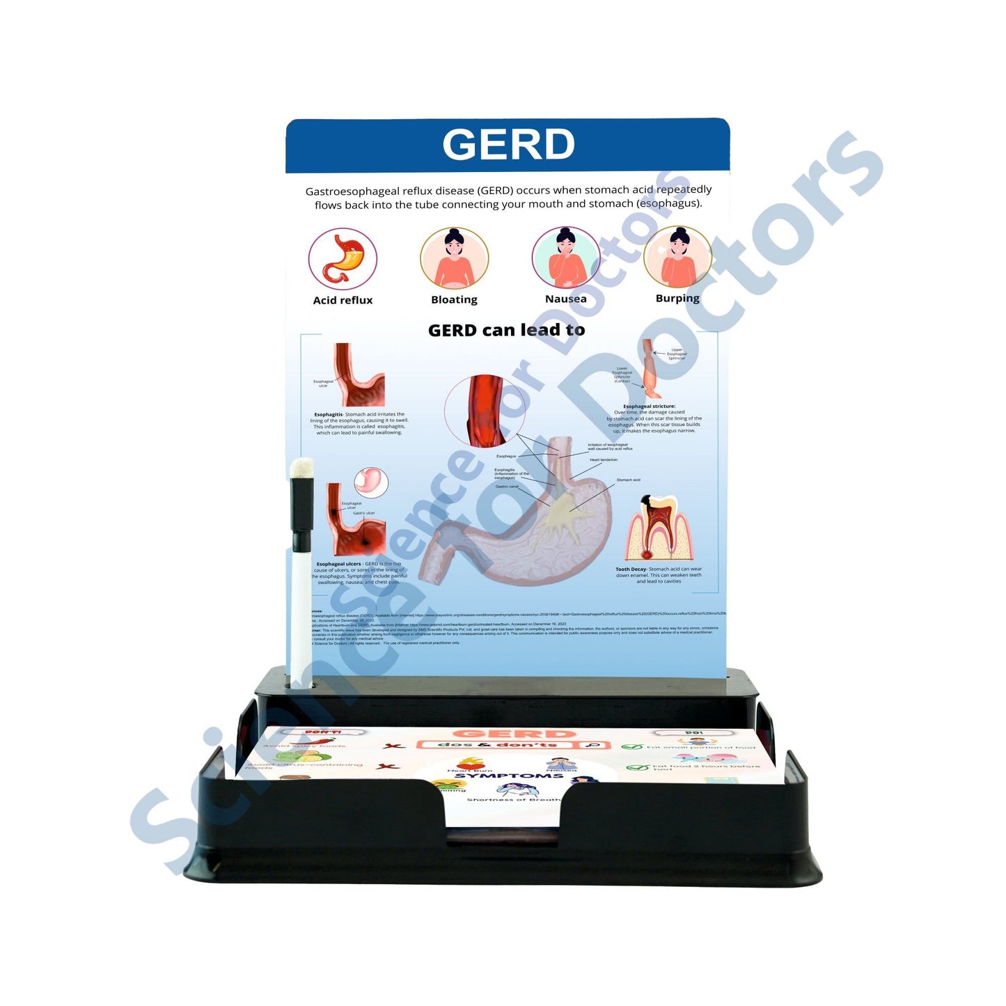 Gerd: 1 Slide with Patient Leaflet Tray