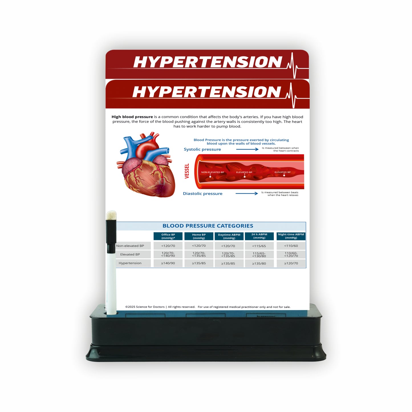 Hypertension: 2 Slide With Stand