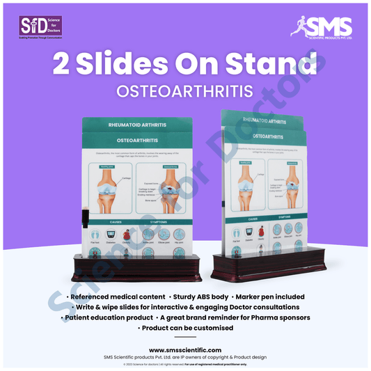 Osteoarthritis: 2 slide on stand