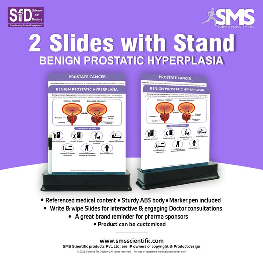 Benign Prostatic Hyperplasia_1 : 2 Slides With Stand