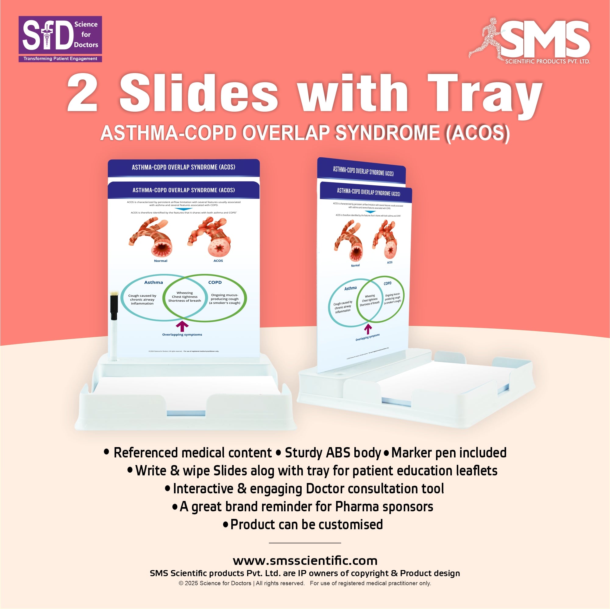 Asthma-COPD Overlap Syndrome (ACOS): 2 Slides With Tray – SMS ...