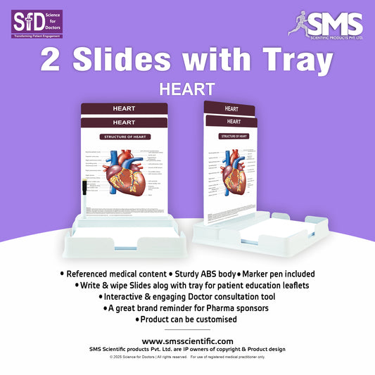 Heart: 2 Slides With Tray