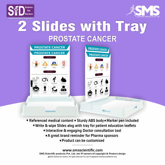 Prostate Cancer_1: 2 Slides With Patient Leaflet Tray
