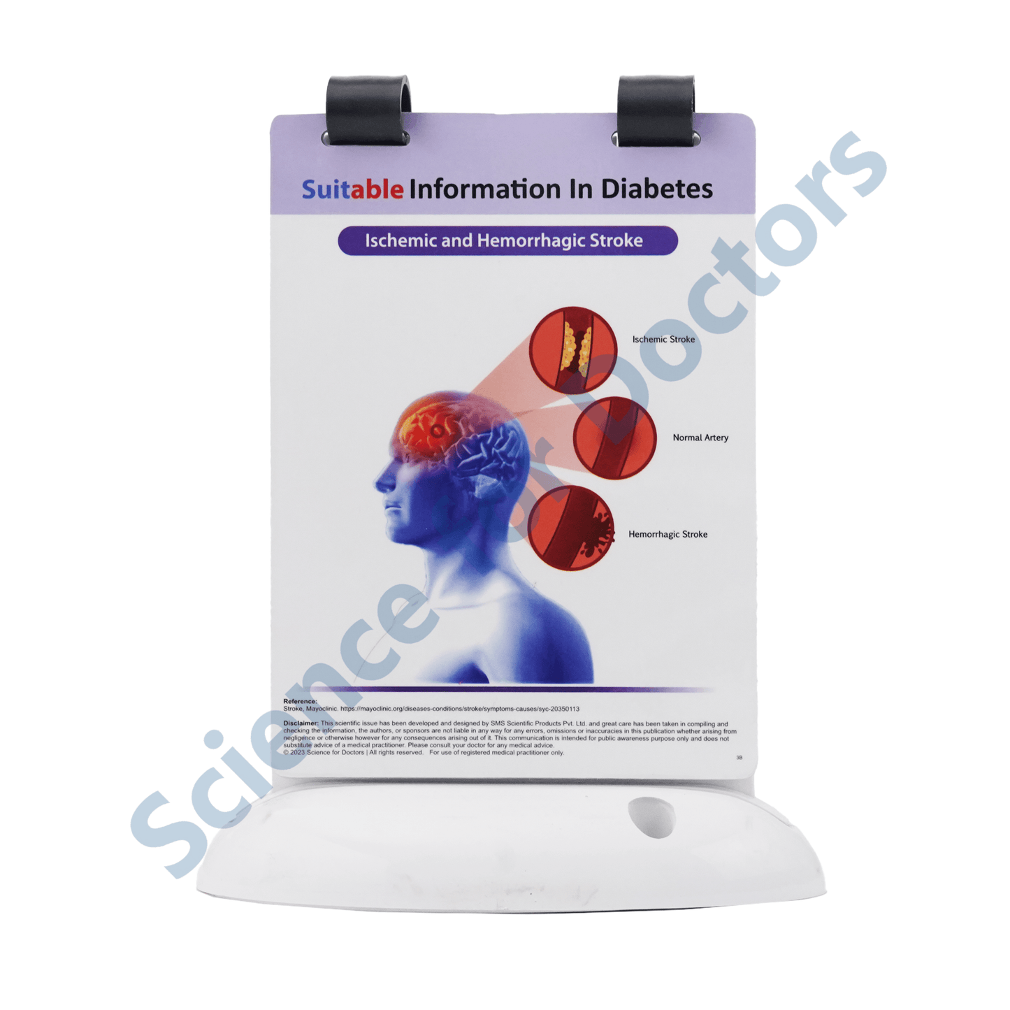 Suitable Information In Diabetes (IHS): A5 Flip Wipe