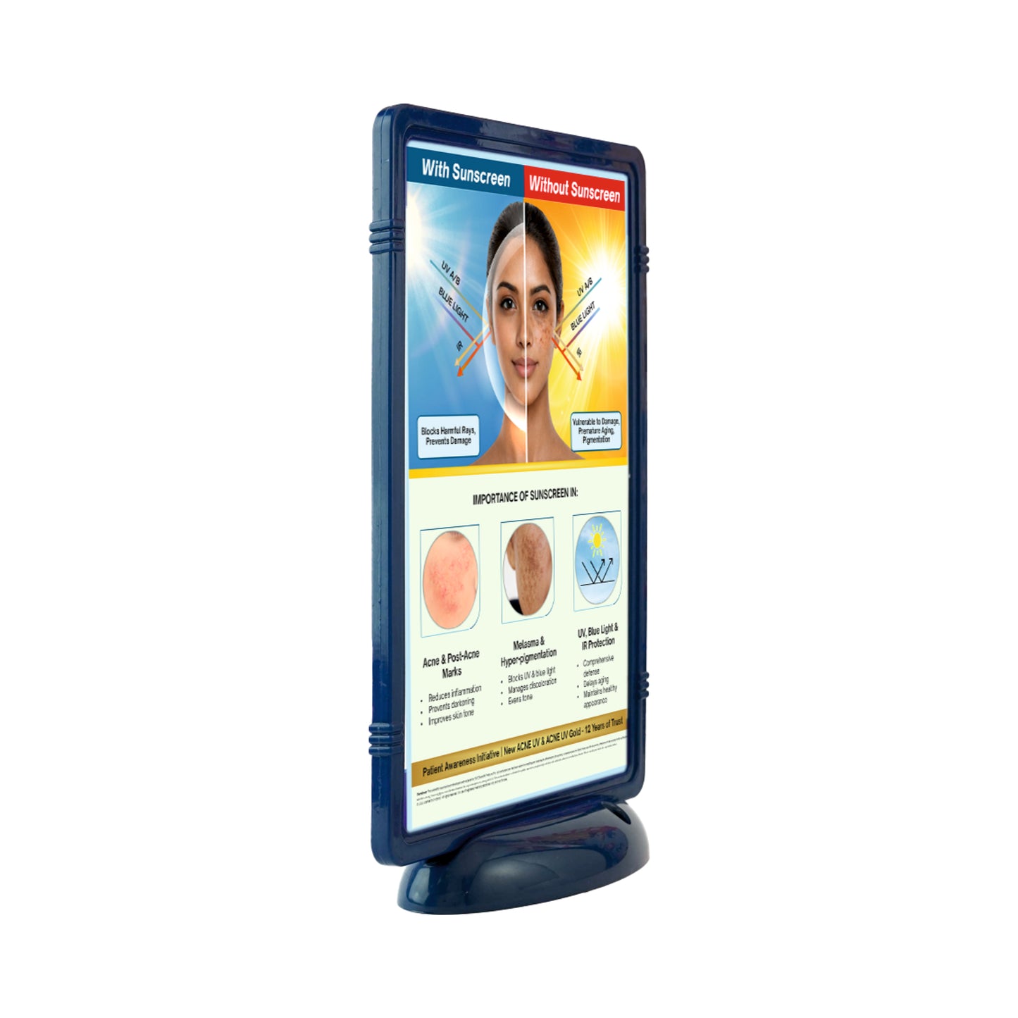 The Frame Write & Wipe  - Importance of Sunscreen