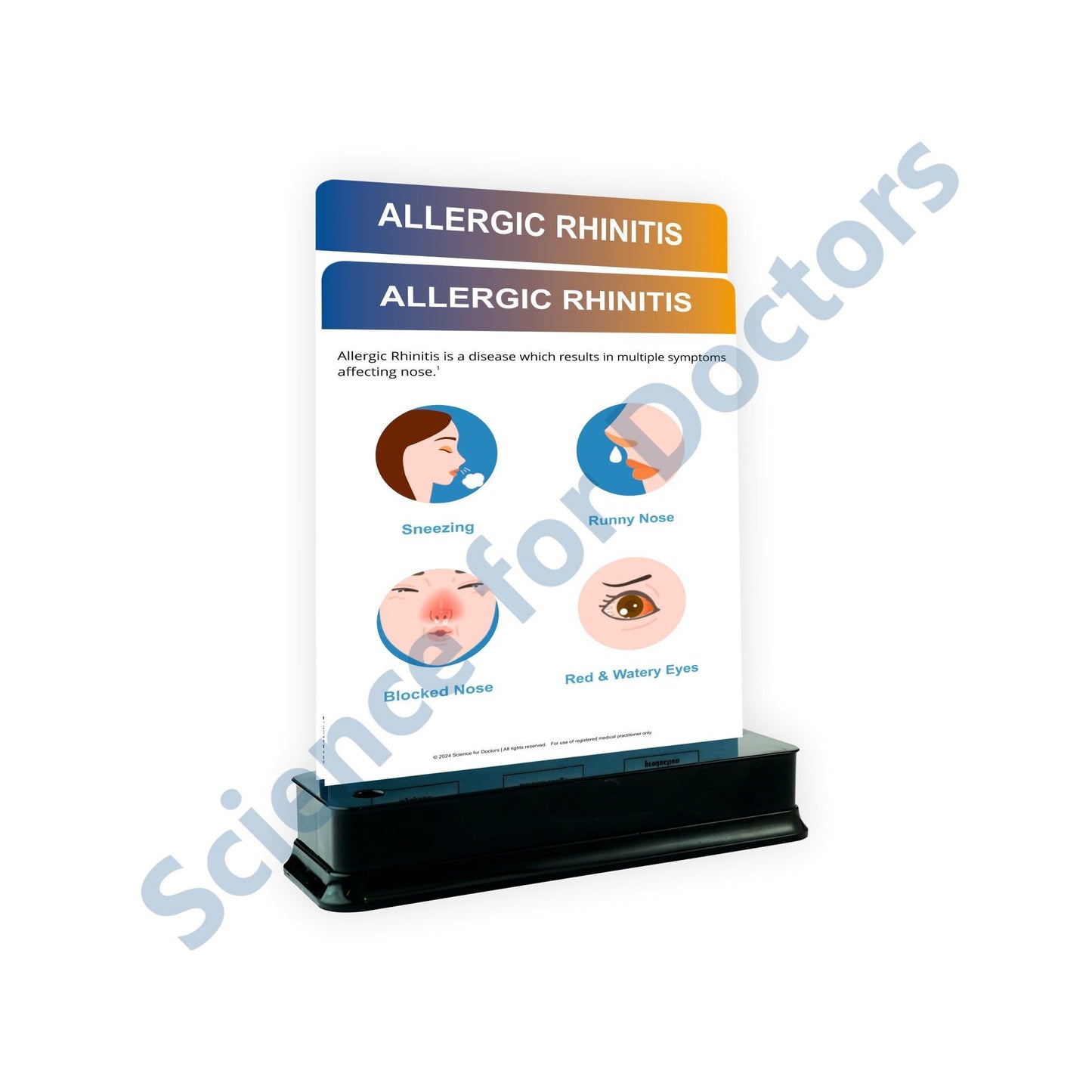 Allergic Rhinitis: 2 Slides on stand