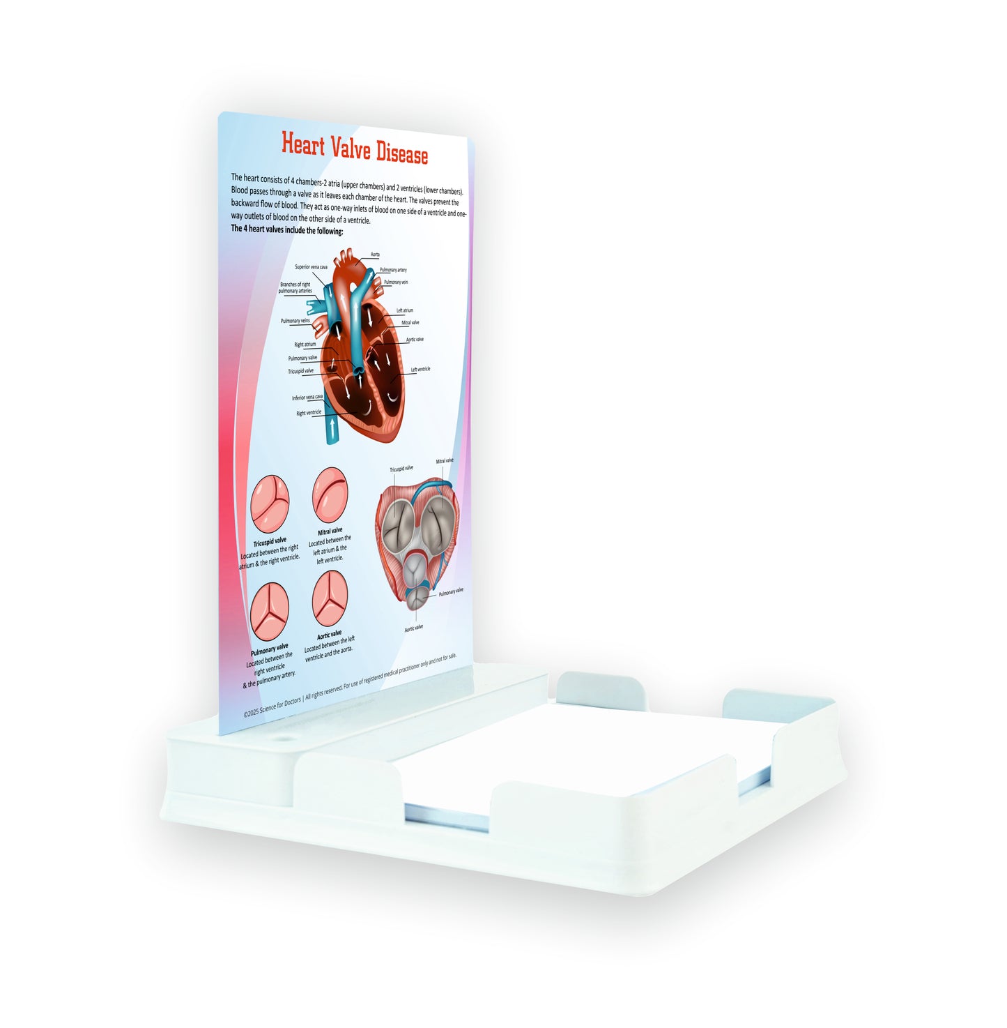 Heart Valve Disease: 1 Slides With Tray