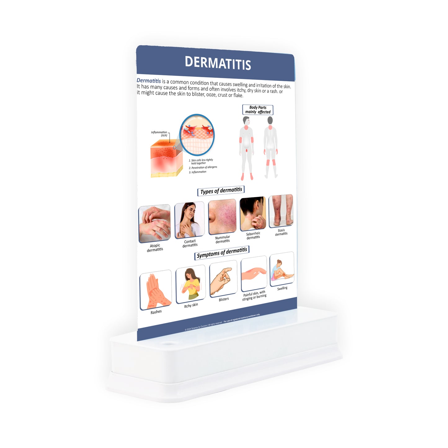 Dermatitis: 1 Slide On Stand