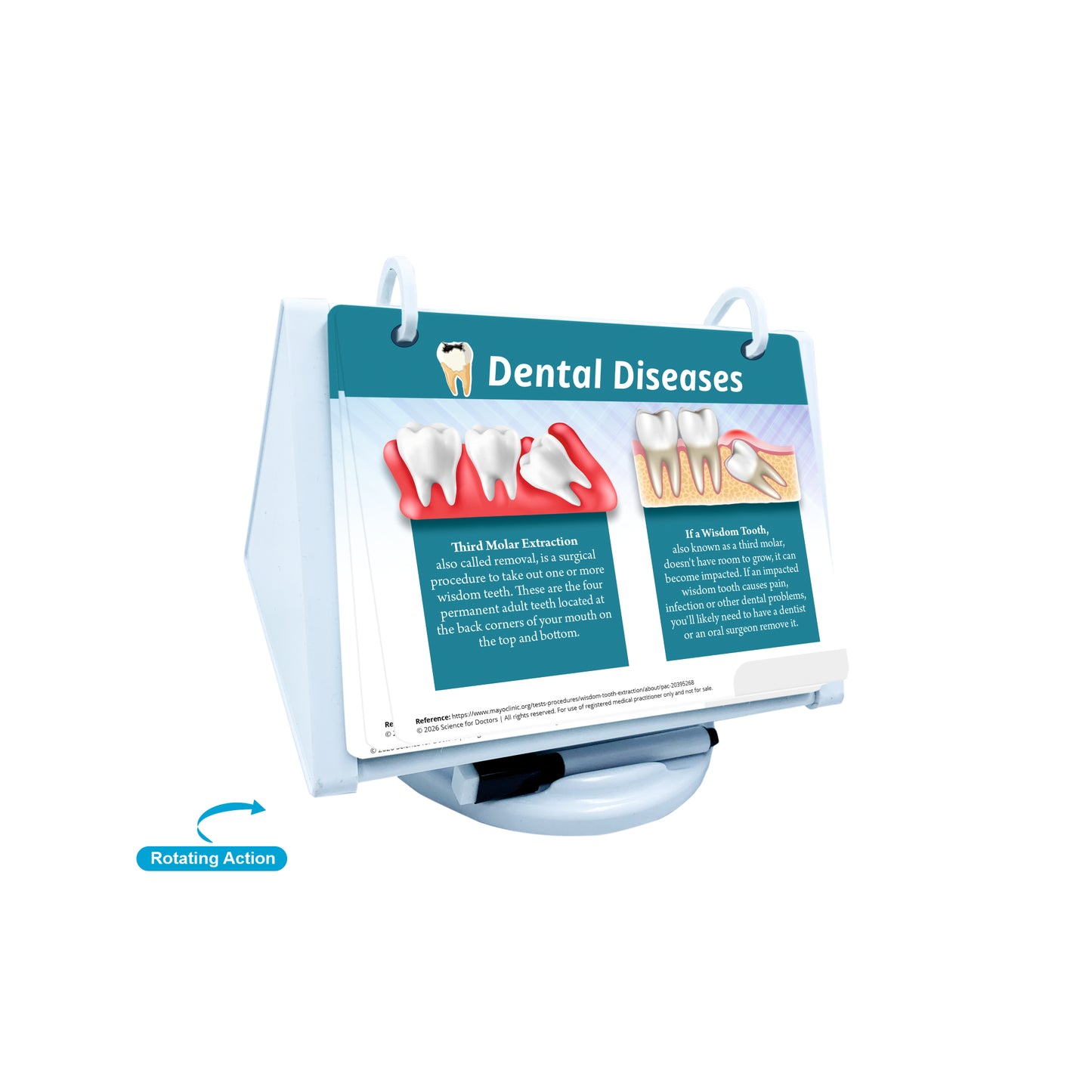 ROTRI - H WITH FLIP WIPES ON TOPS  - Dental Diseases