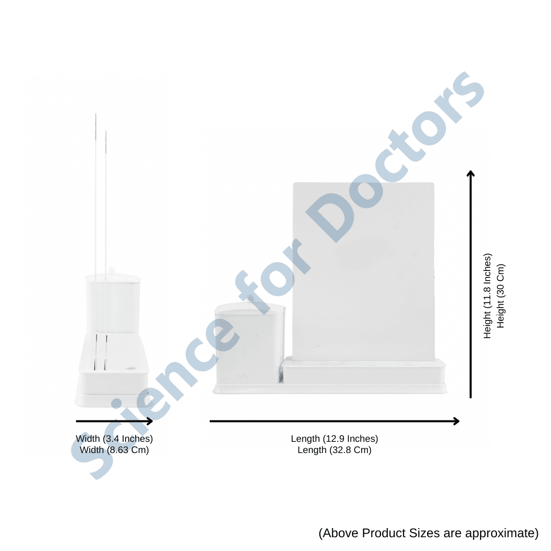 Vaginal Flora: 2 Slide Write Wipe With Utility Container