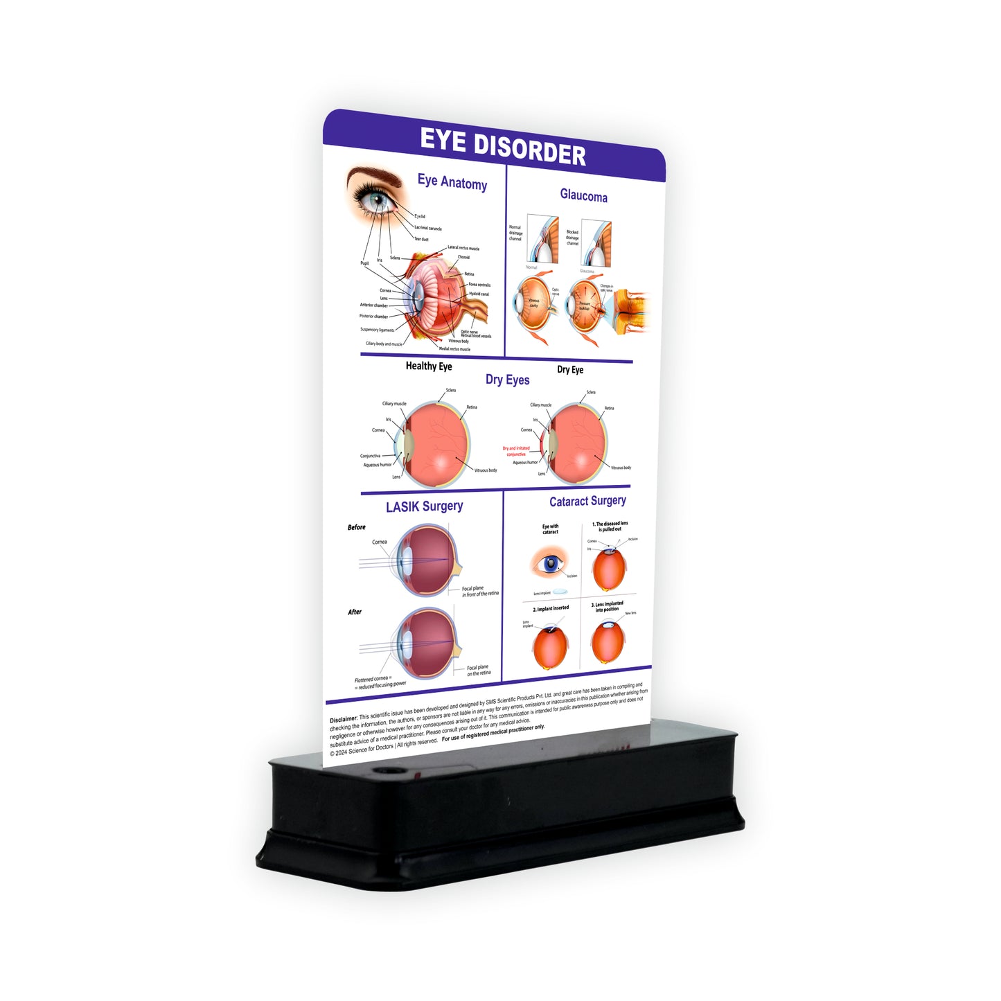 Eye Disorder - 1 Slide With Stand