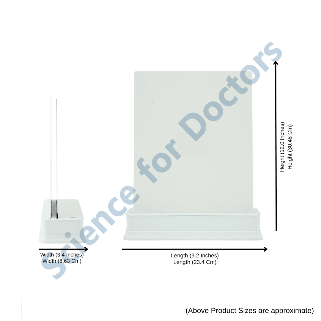 Alopecia: 2 slide on stand