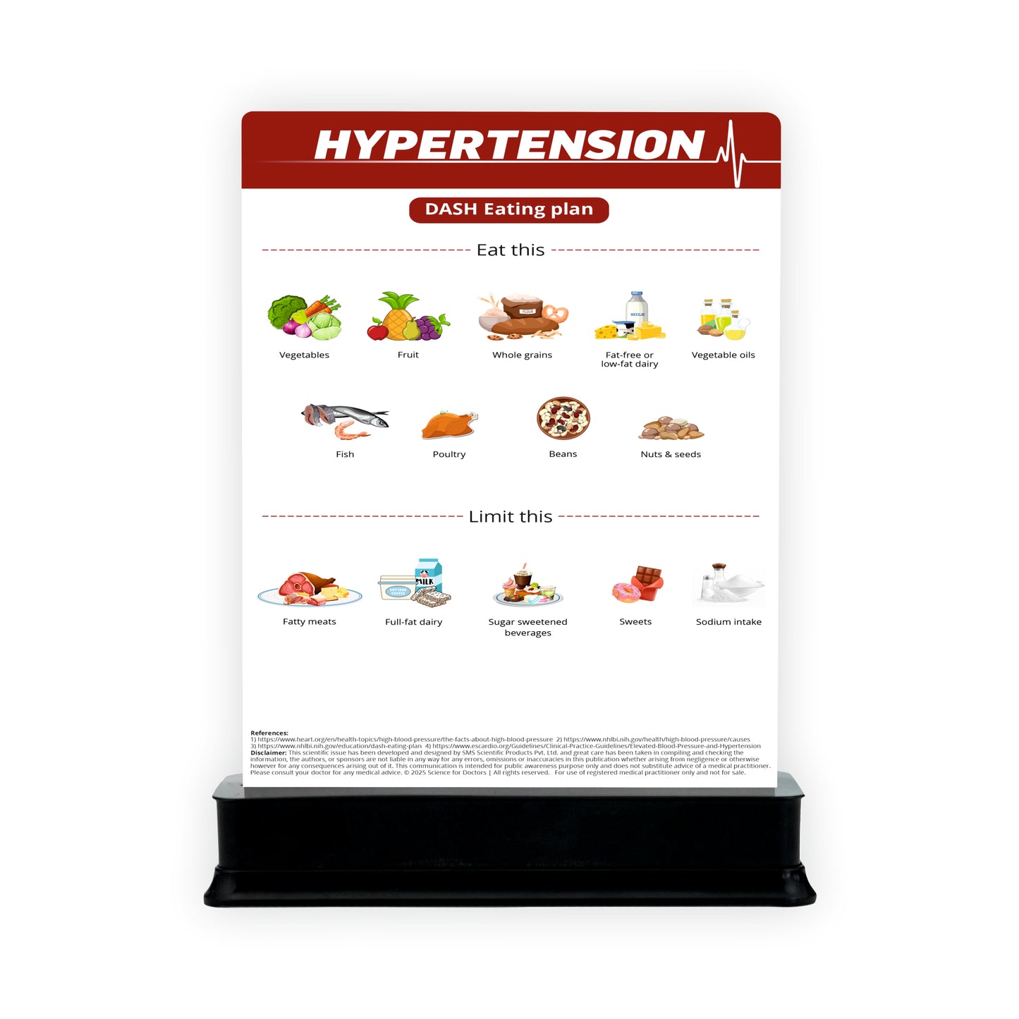 Hypertension: 2 Slide With Stand