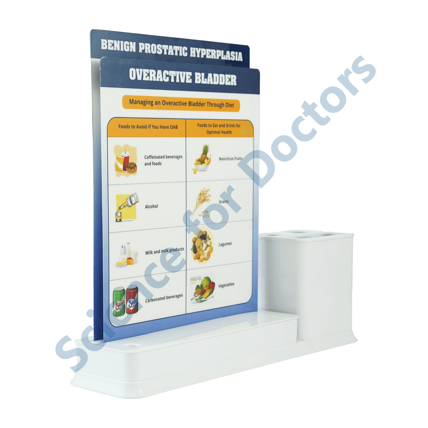 Overactive Bladder: 2 slide on stand with Stationary stand