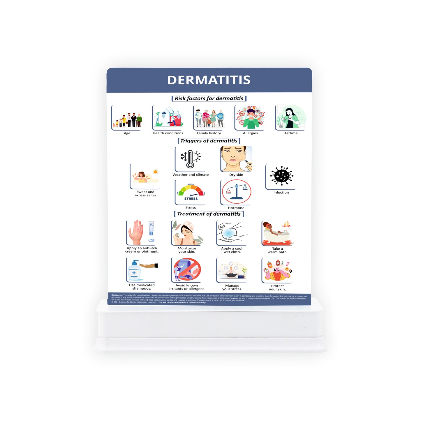 Dermatitis: 1 Slide On Stand