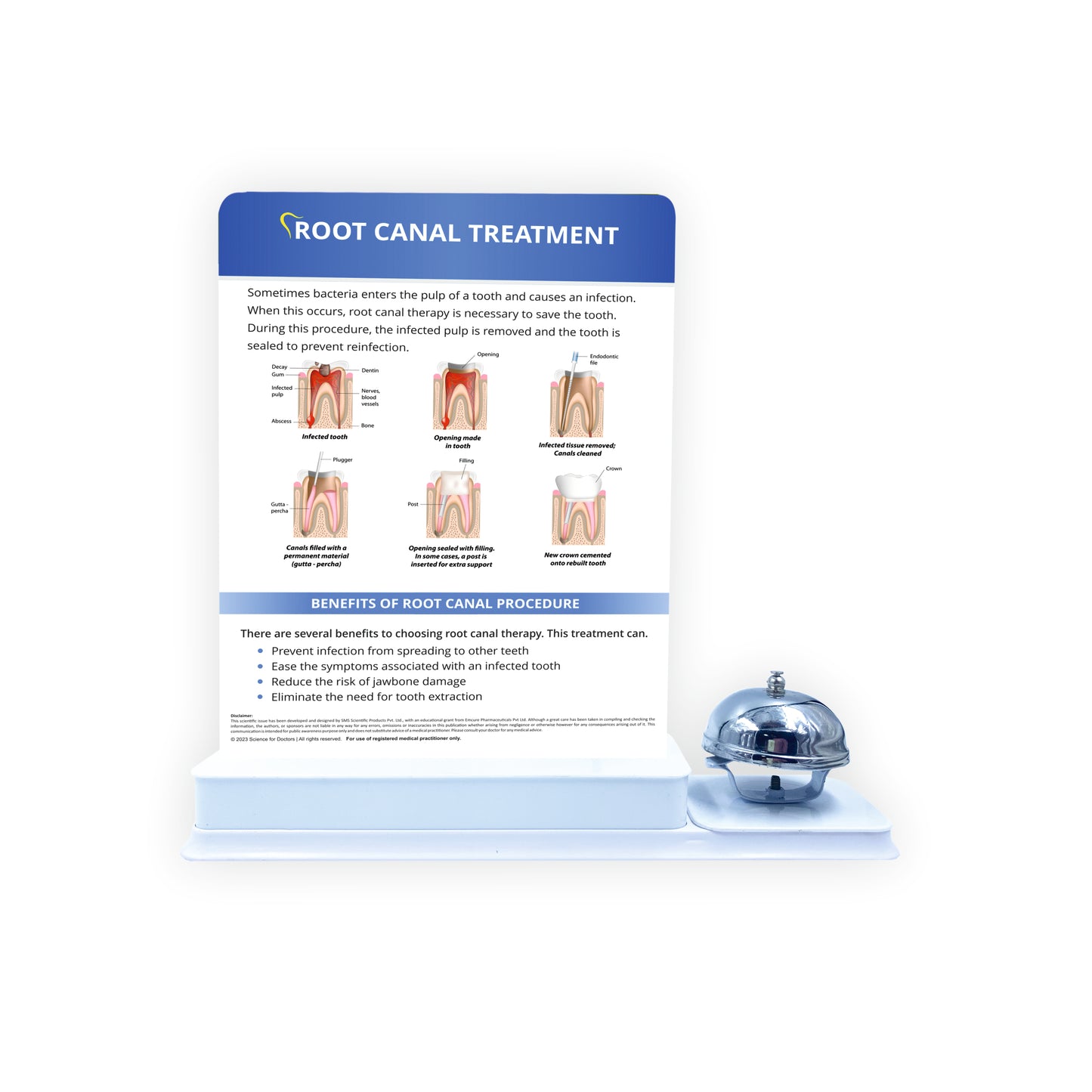 2 Slides Write & Wipe with Calling Bell - DENTAL IMPLANT