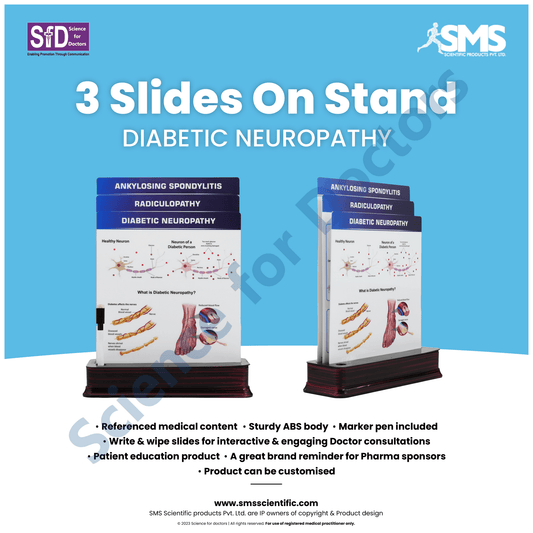 Diabetic Neuropathy: 3 slide on stand