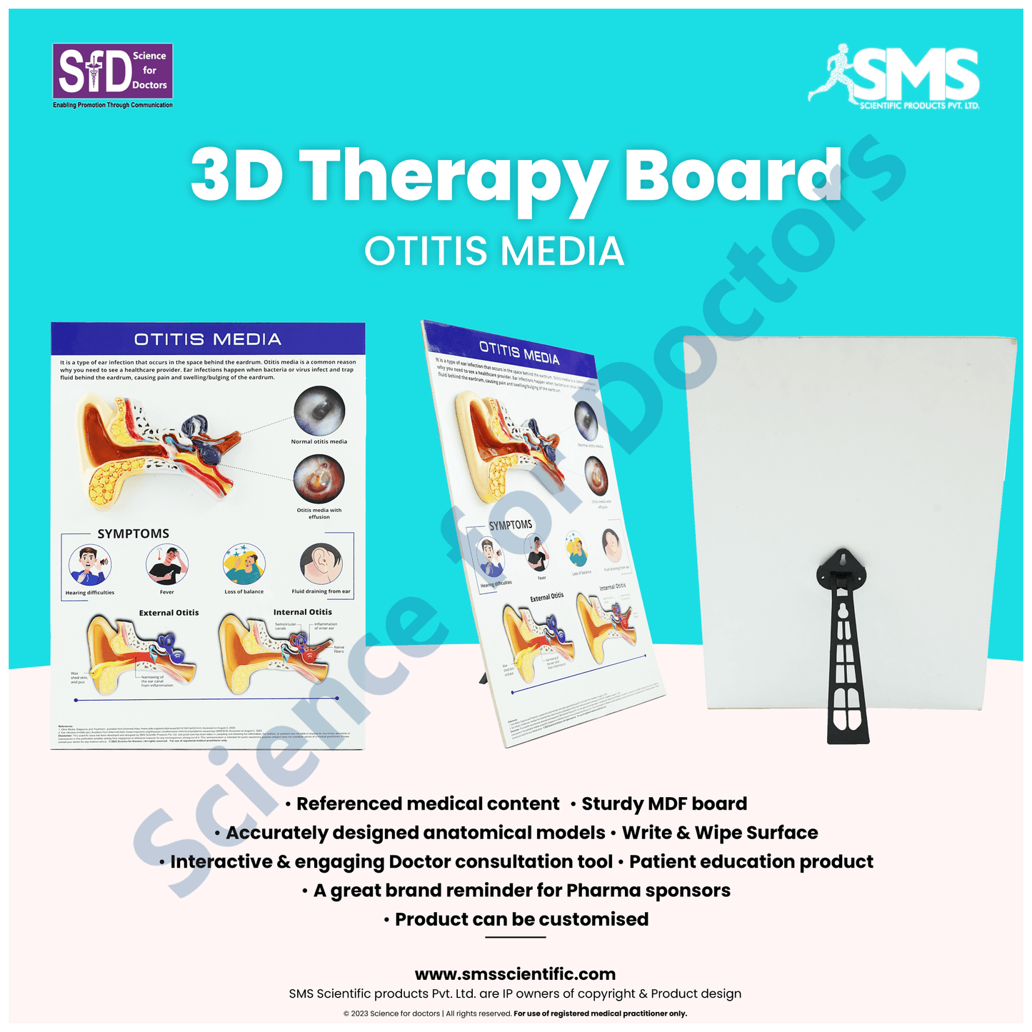 Otitis Media: 3d therapy Board