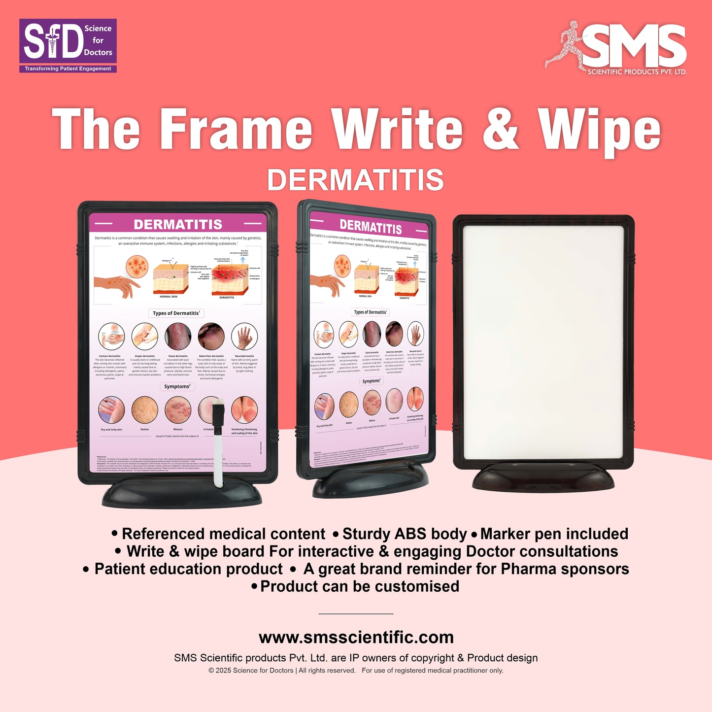 Dermatitis: The Frame Write & Wipe