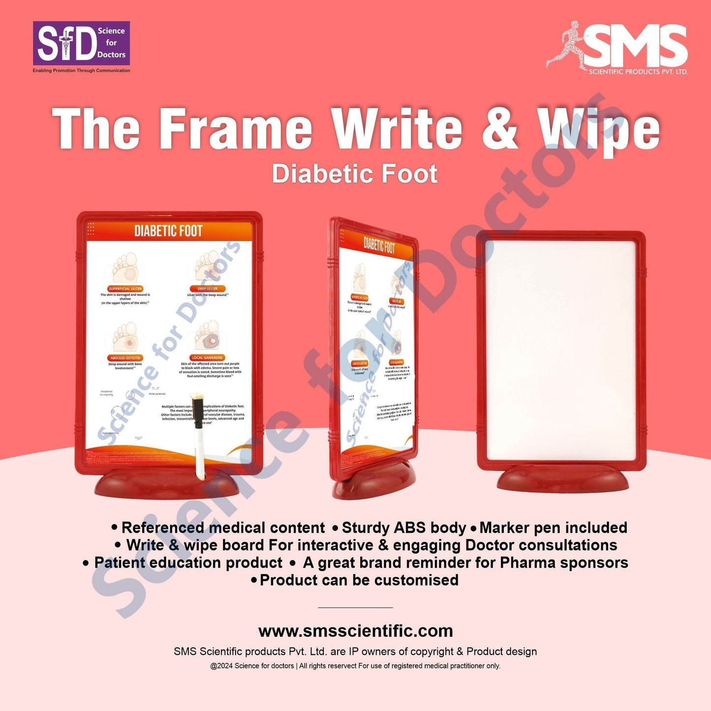 Diabetic Foot -1: The Frame Write & Wipe